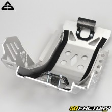 Sabot de protection moteur alu KTM SX-F, Husqvarna FC 250, 350... (depuis 2018) ACD gris