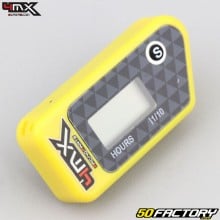 Yellow wireless hour meter