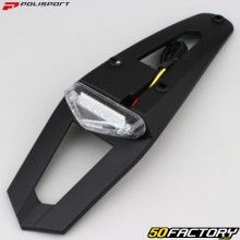 Support de plaque avec feu à leds transparent Polisport