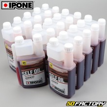 Aceite de motor 2T Ipone Self Oil semisintético 1L (caja de 15)