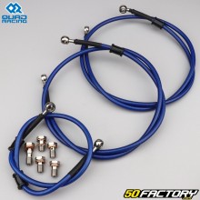 Tubi dei freni anteriori e posteriori di tipo aeronautico Yamaha Banshee 350 (1989 - 2003) quadruploRacing blu