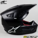 Helmet cross Alpinestars S-M5 Solid matt black