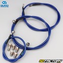 Mangueras de freno delanteras y traseras Yamaha Cuatriciclo YFZ 450 (2004 - 2006)Racing azul