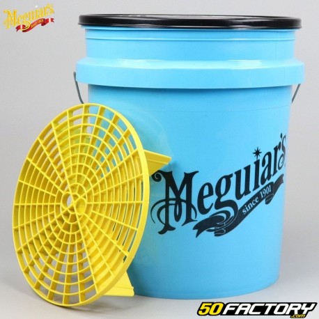 Secchio per la pulizia completo Meguiar&#039;s blu 22L