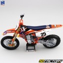 Miniature motorcycle 1/10th KTM SX-F 450 Factory Marvin Musquin 25 New Ray