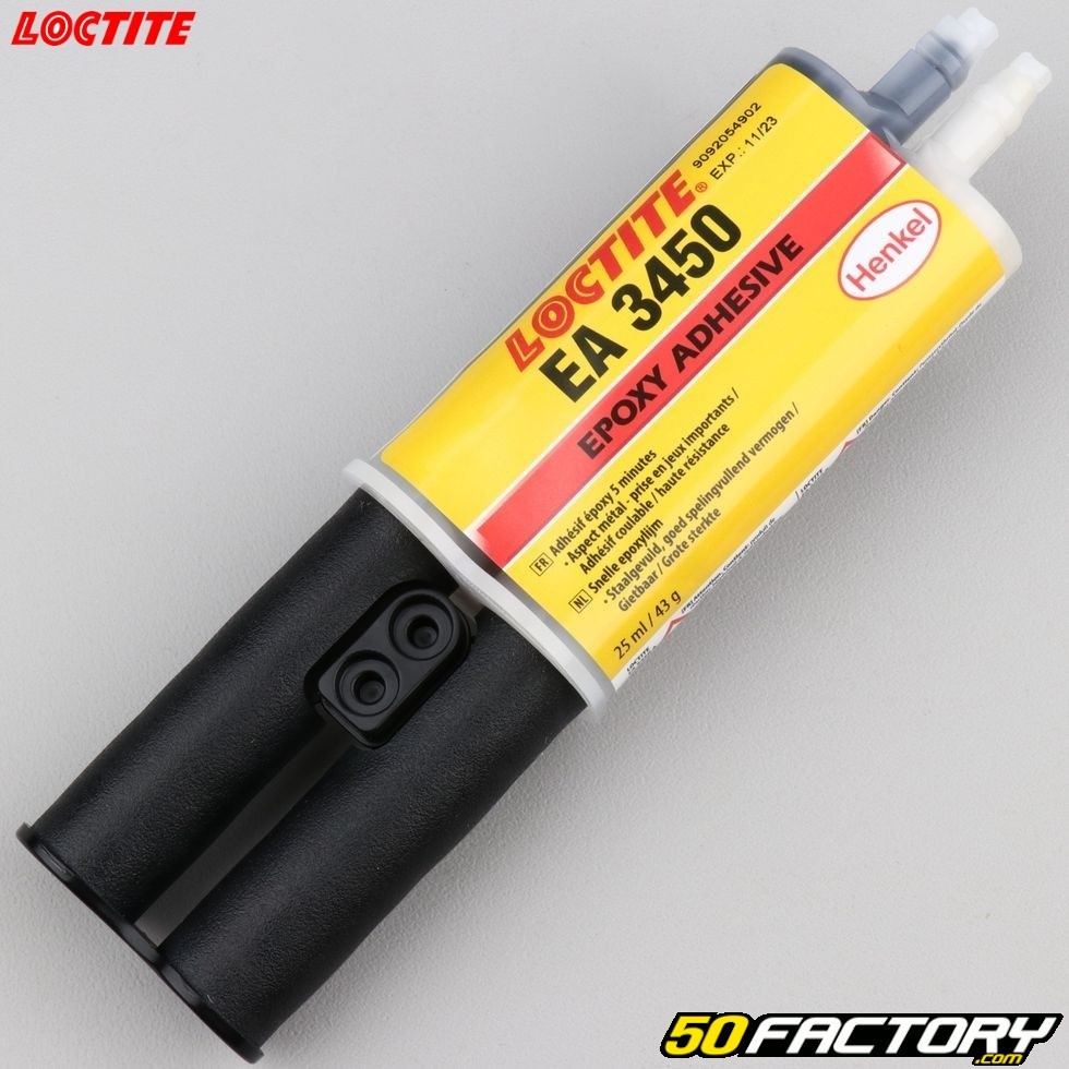 Colle epoxy acier bi-composant Loctite EA 3450 25ml - Équipement 50cc