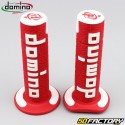 Handle grips Domino A360 cross red and white