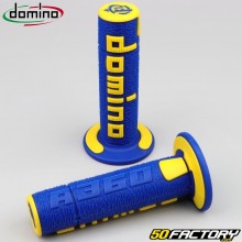 Manoplas Punhos Domino A360 cross azul e amarelo