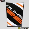 KTM tank protection Duke 125 4MX black and orange