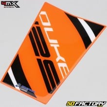 Protection de réservoir KTM Duke 125 4MX orange et noire