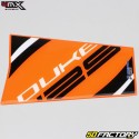 KTM tank protection Duke 125 4MX orange and black