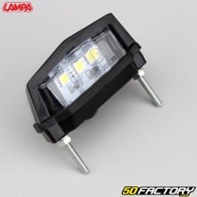 White LED license plate light Lampa Led Lite SMD black