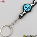 KRM key ring Pro Ride turquoise blue