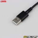 USB/Type-C stretch cable Lampa black