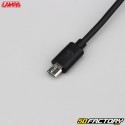 Cable extensible USB/Micro USB Lampa negro