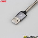 Câble USB/Type-C 1 mètre Lampa noir