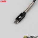 USB/Micro USB cable 2 meters Lampa black