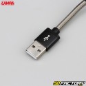 USB/Micro-USB-Kabel 2 Meter Lampa schwarz