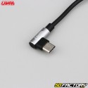 Cavo per metri 1 USB/Type-C angolato Lampa nero