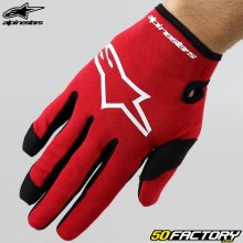 Gloves cross Alpinestars Radar red