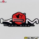 Calcomanía KRM Pro Ride rojo holográfico