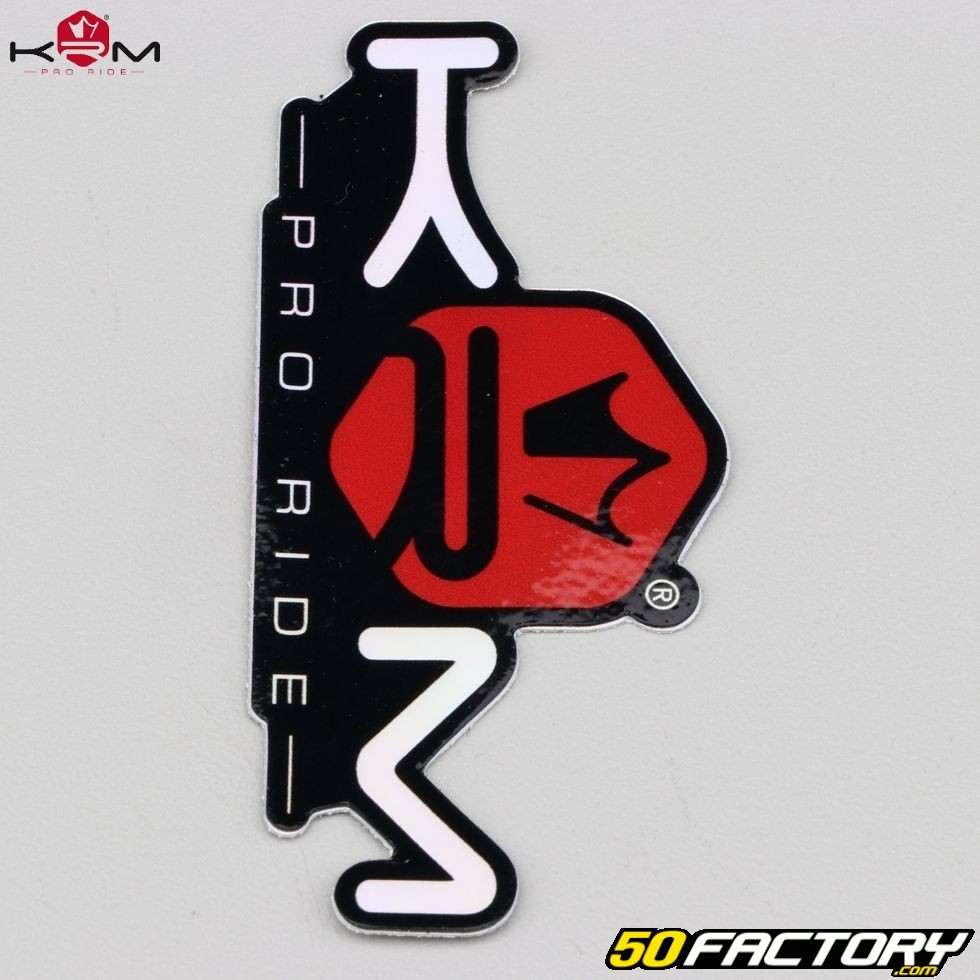 Autocollant stickers KRM pour auto KRM Pro Ride rouge et noir 80x36mm Neuf  - Cdiscount Auto