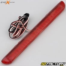 Fanale posteriore a led rosso Evo-X 125 mm Racing