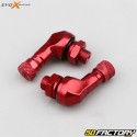 Valves coudées Evo-X Racing 8.3 mm rouges