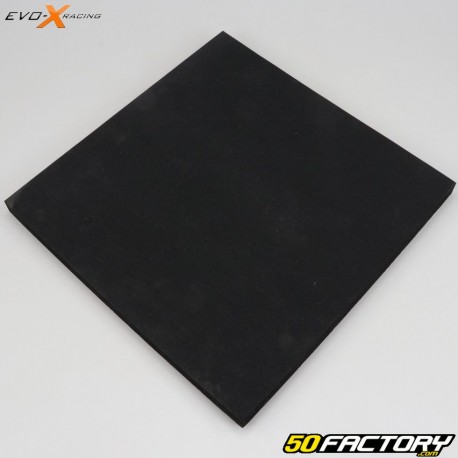 Espuma adesiva de sela Evo-X Racing preto 5 mm