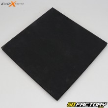 Schiuma per sella adesiva Evo-X Racing nera 30 mm