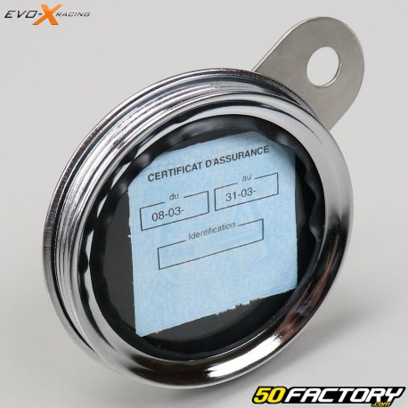 Vignette holder vintage Evo-X Racing chromium