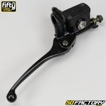 Universal front brake master cylinder with mirror mount M8 Fifty black