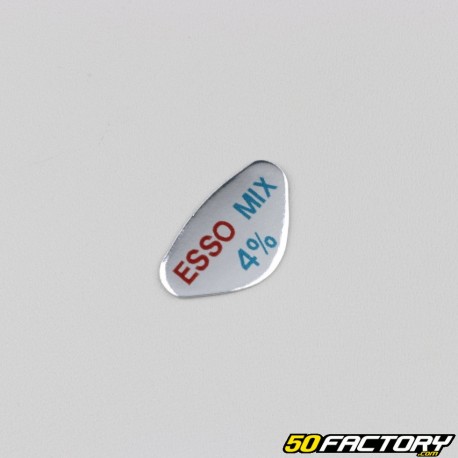 &quot;Esso mix 4% mix&quot; tank sticker Peugeot 103