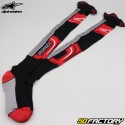 Chaussettes Alpinestars Brace noires et rouges