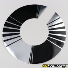 Drive pulley decal Peugeot 103