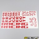 Kit grafiche adesivi Peugeot 103 RCX Racing rosso