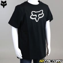 Tee-shirt enfant Fox Racing Legacy noir et blanc