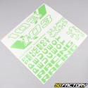 Kit grafiche adesivi Peugeot 103 RCX Racing Mela verde