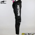 Pantalón de mujer Alpinestars Stella Fluid negro y rosa neón