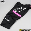 Pantalón de mujer Alpinestars Stella Fluid negro y rosa neón