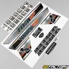 Kit grafiche adesivi Peugeot 103 SP grigio chiaro