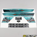 Dekor kit Peugeot 103 MVL türkisblau