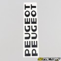 Aufkleber für die Motorabdeckung Peugeot 103 schwarz