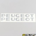 Calcomanías de la cubierta del motor Peugeot 103 gris
