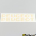 Calcomanías de la cubierta del motor Peugeot 103 beige