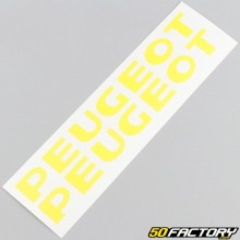 Stickers de carters moteur Peugeot 103 jaunes lumineux