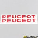 Calcomanías de la cubierta del motor Peugeot 103 rojas