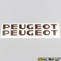 Decalques da tampa do motor Peugeot 103 castanhas