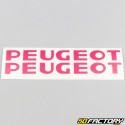 Decalques da tampa do motor Peugeot 103 rosas de goma de mascar