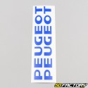 Stickers de carters moteur Peugeot 103 bleus brillant